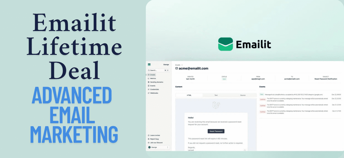 Emailit Lifetime Deal: Unlock Advanced Email Marketing