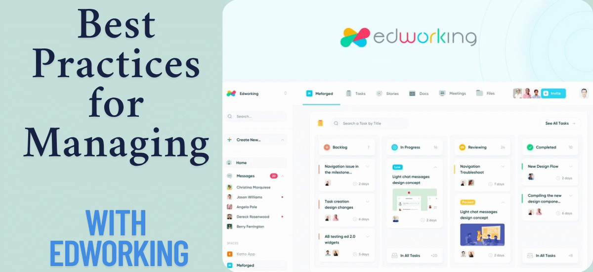 Best Practices for Managing Projects With Edworking