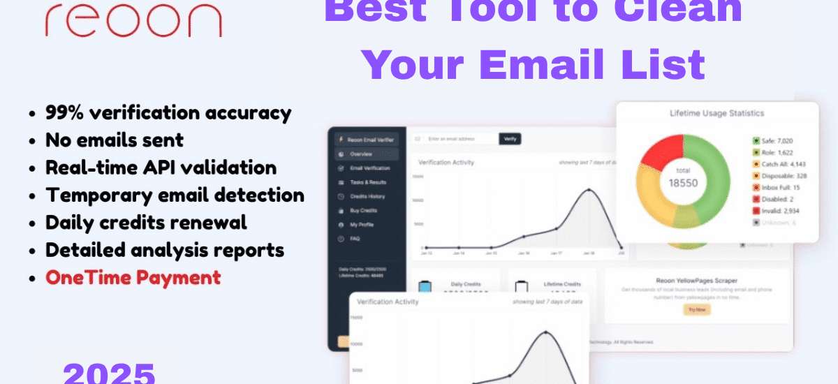 Reoon Email Verifier Review: Best Tool to Clean Your Email List in 2025