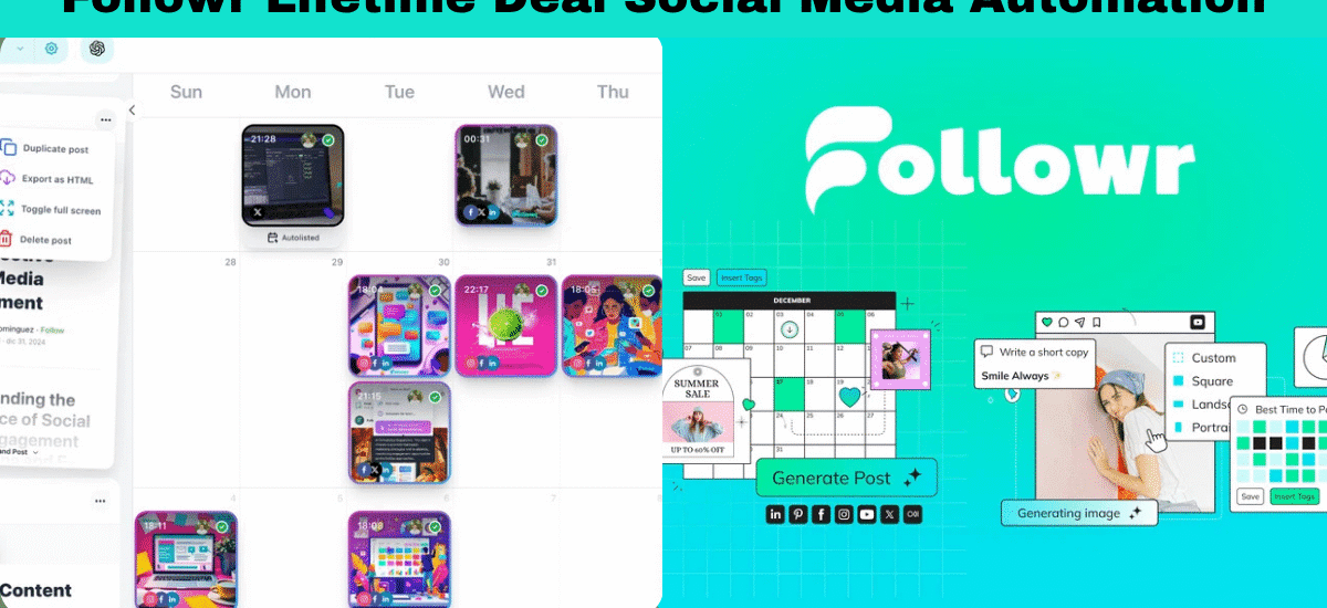 Followr Lifetime Deal Social Media Automation