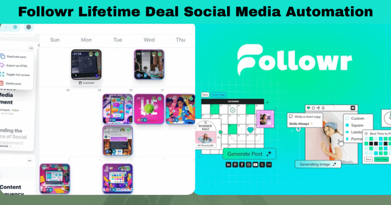 Followr Lifetime Deal Social Media Automation