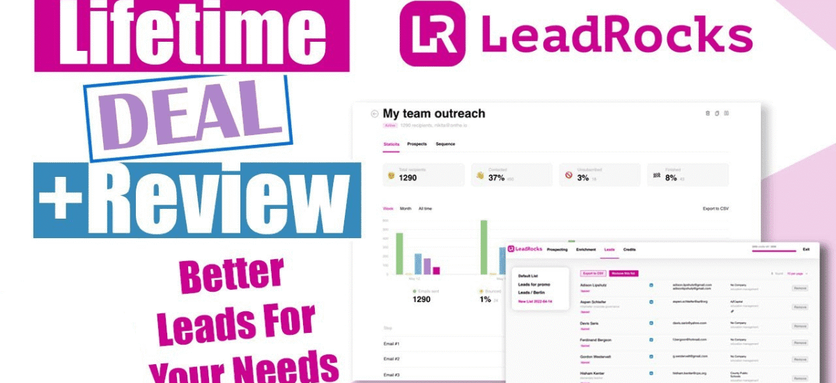 Leadrocks Lifetime Deal: Unlock B2B Lead Generation Mastery